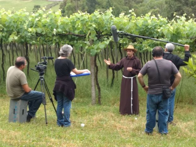 Filmagens de "Legado Italiano" em Vila Flores