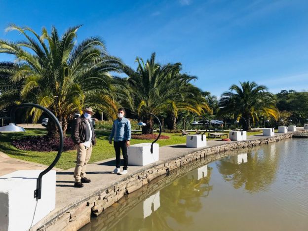 Vila Flores recebe visita de guia turístico